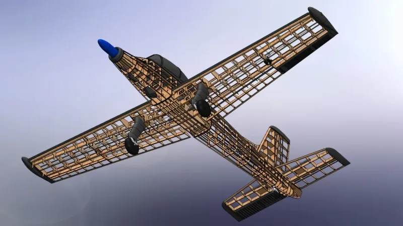 Preview: Morane-Saulnier MS.1500 Épervier 2620mm Lasercut Baukasten